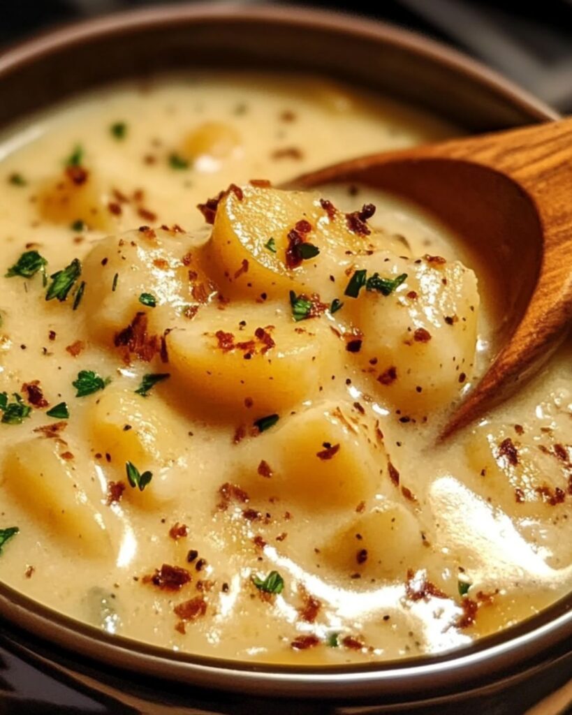 Crock Pot Crack Potato Soup